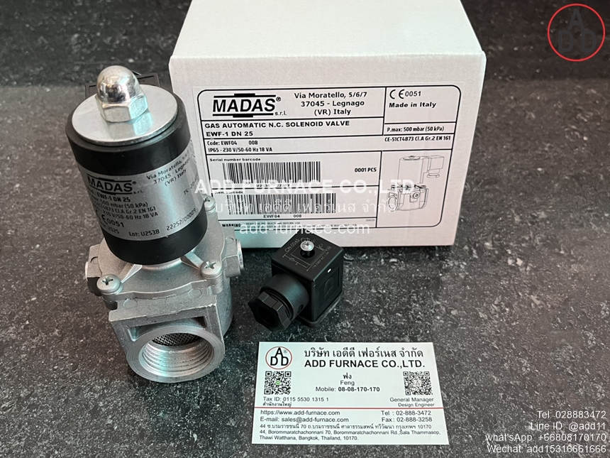 Madas Mod.: EWF-1 DN25 (1)